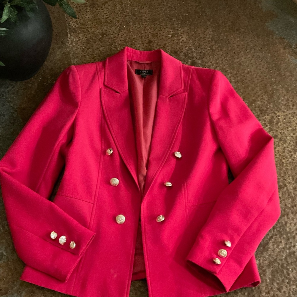 Pink Blazer Size 6
